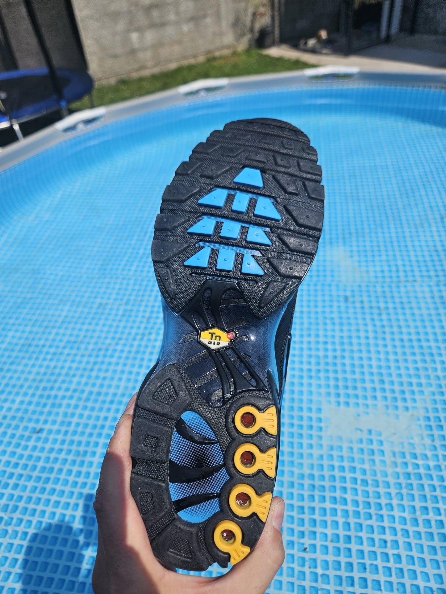 NIKE PATIKE TN Black Blue