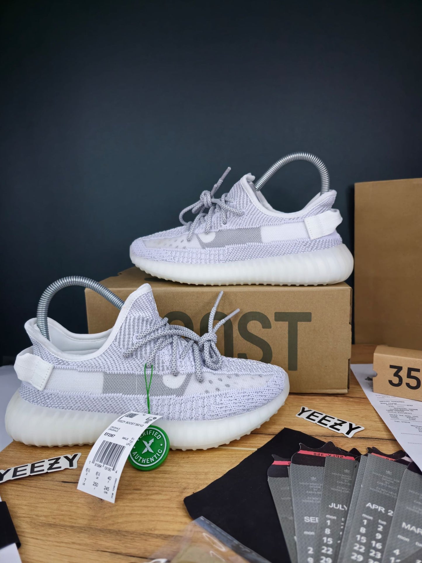 ADIDAS PATIKE Yeezy Static Reflective