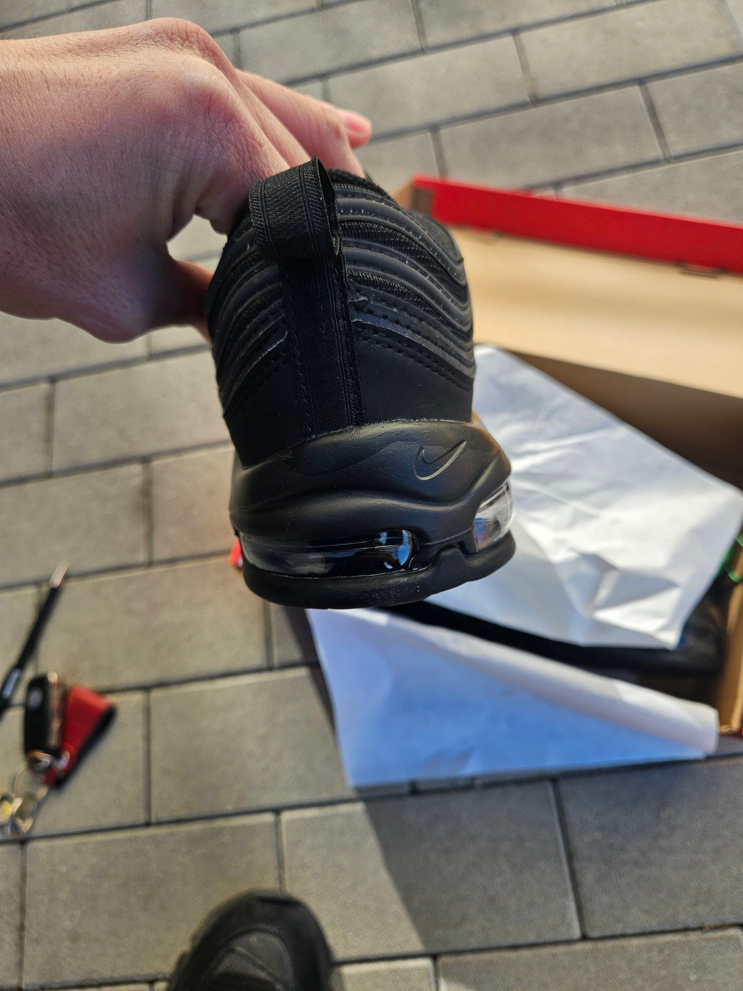 NIKE PATIKE Air Max 97 Triple Black