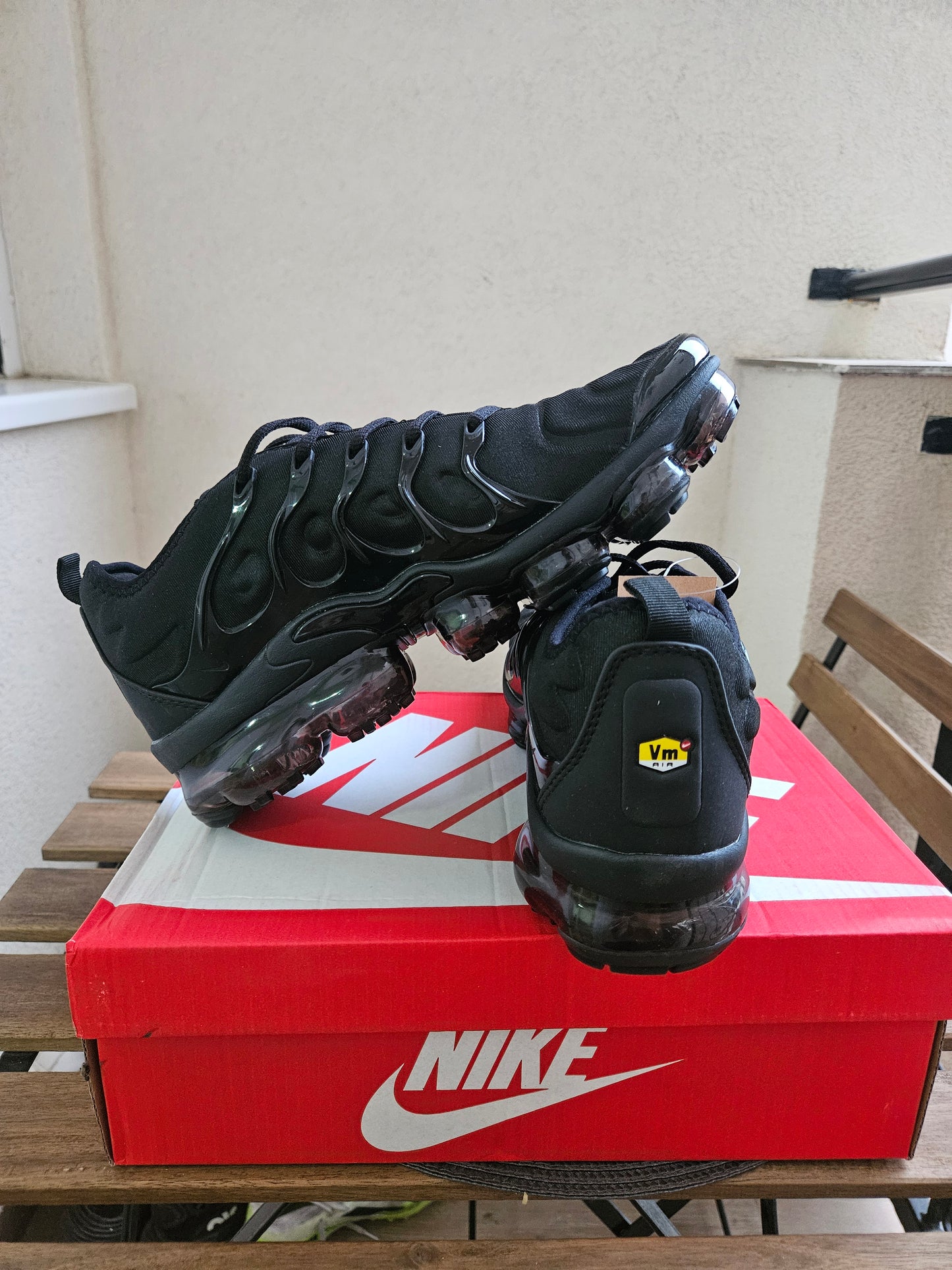 NIKE PATIKE Vapormax Plus Triple Black