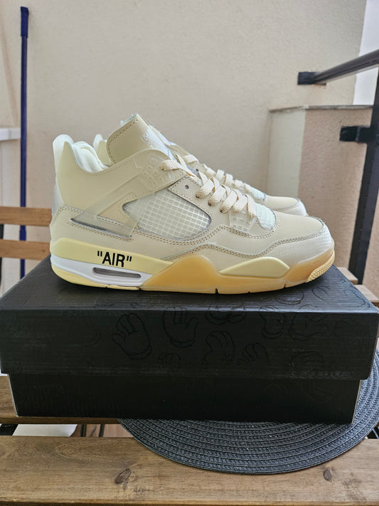 NIKE PATIKE JORDAN 4 Retro OFF WHITE