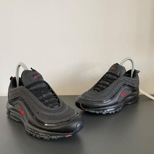 NIKE PATIKE Air Max 97 Black Silver Red