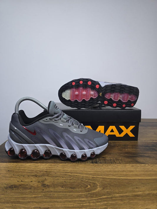 NIKE PATIKE Air Max DN8 Grey Red Black