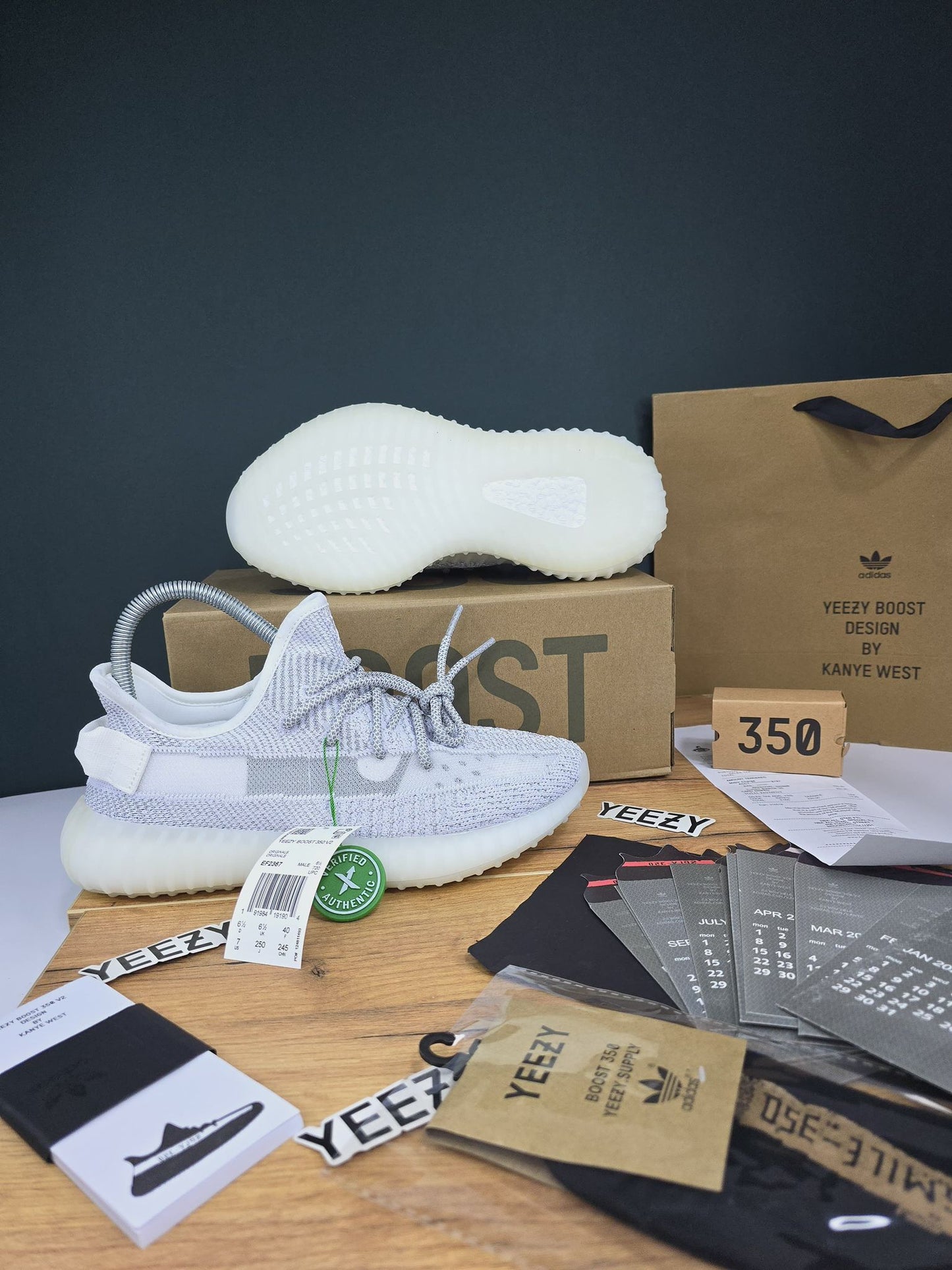 ADIDAS PATIKE Yeezy Static Reflective