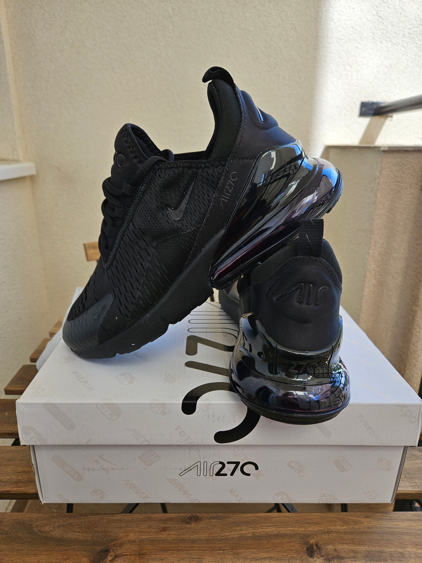 NIKE PATIKE Air Max 270 Triple Black