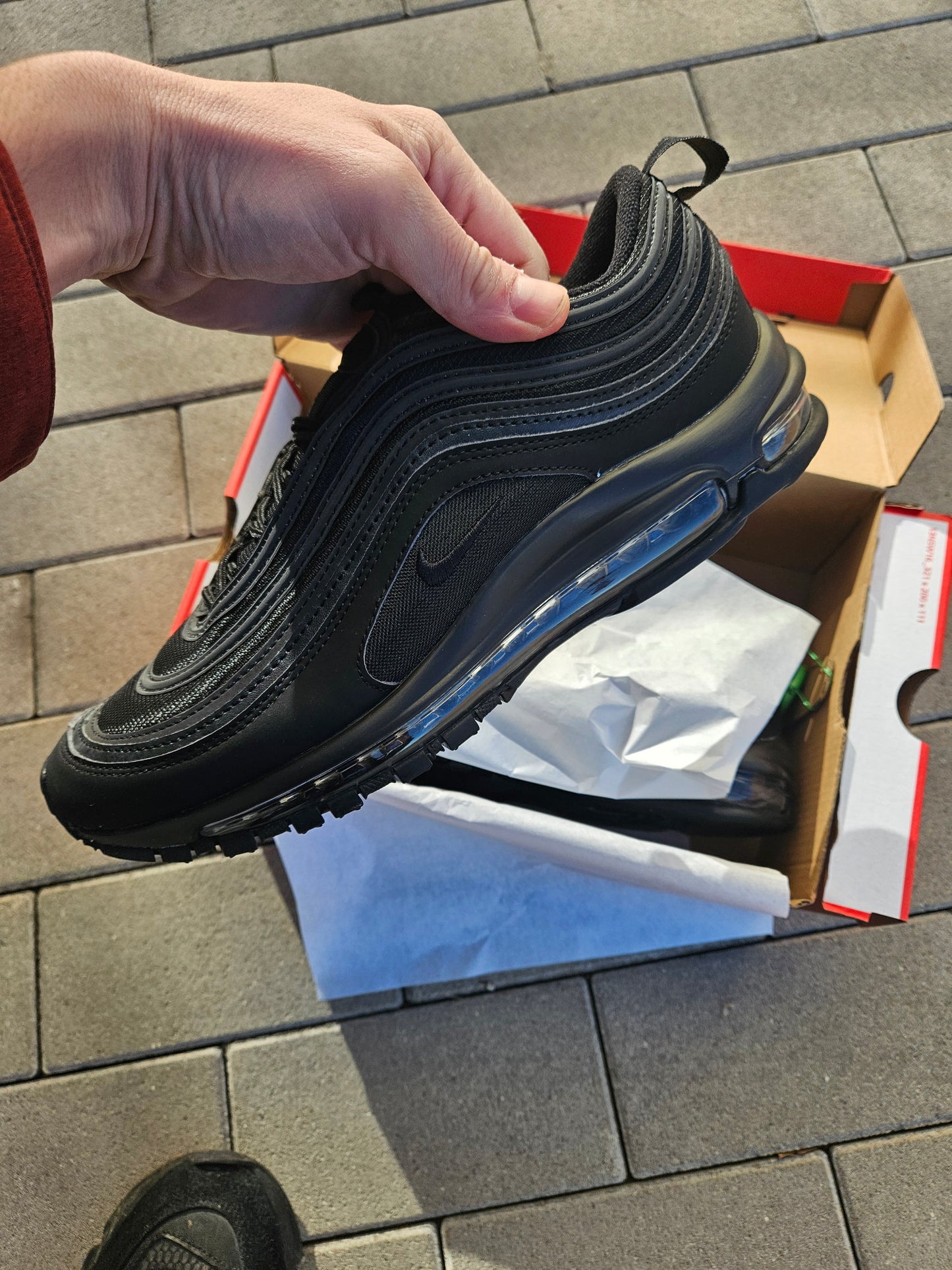 NIKE PATIKE Air Max 97 Triple Black