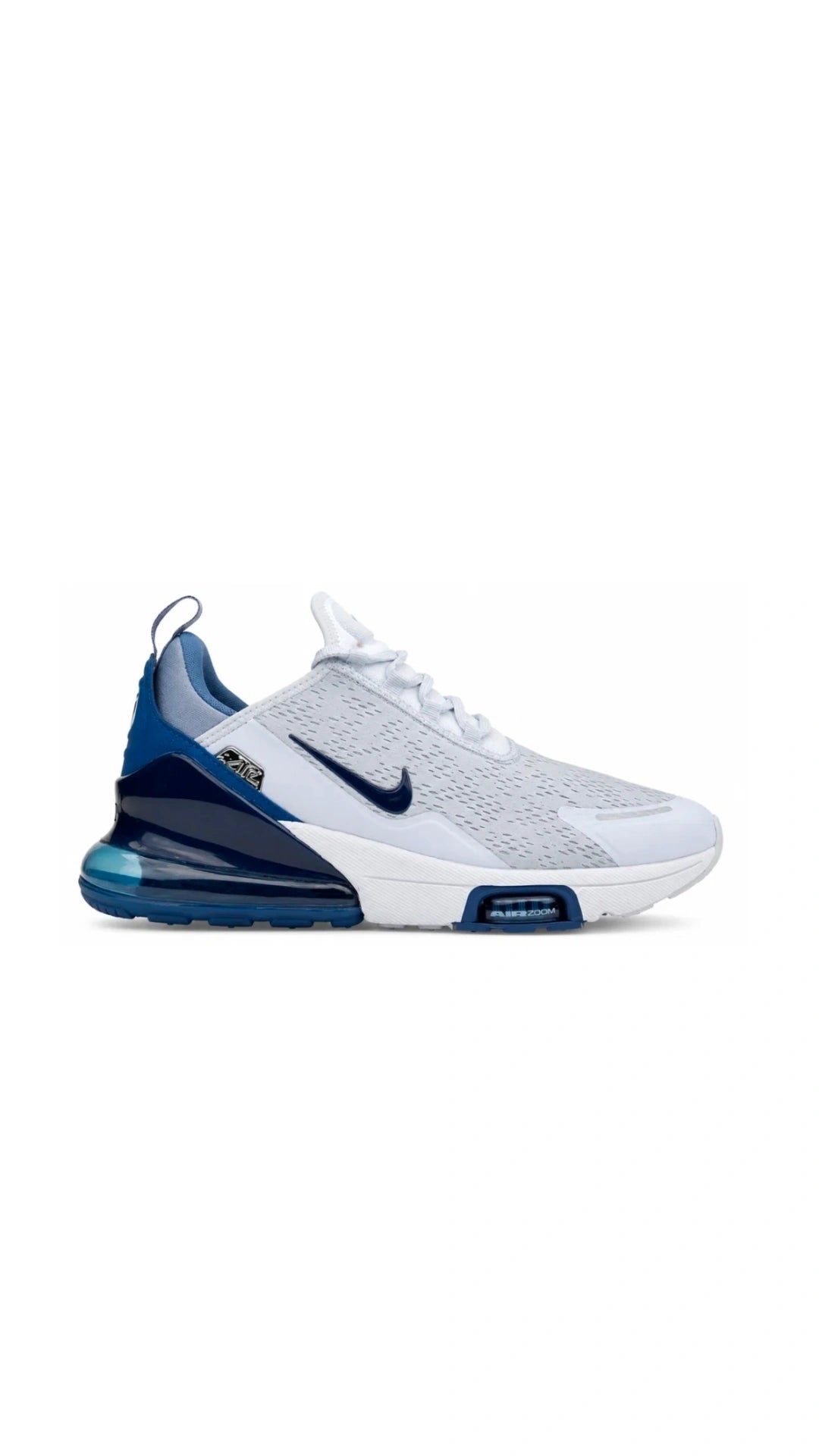 NIKE PATIKE Air Max 270 Football Grey Work Blue