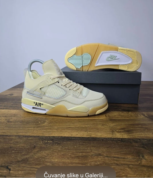 NIKE PATIKE JORDAN 4 Retro OFF WHITE